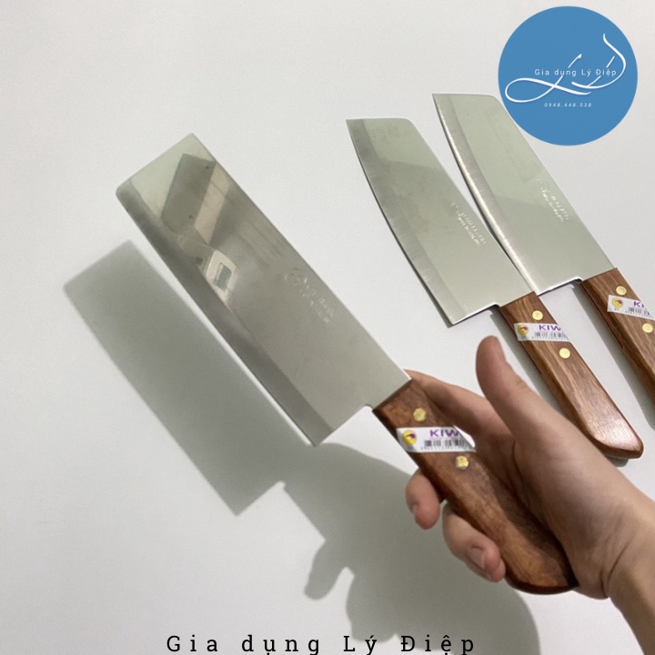 Dao Thái Lan KiWi Cán Gỗ Loại 1 - Dao Nhà Bếp Trung 22