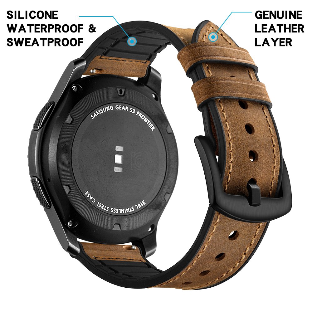 Dây đeo da thay thế cho đồng hồ Samsung Galaxy Watch Active 2