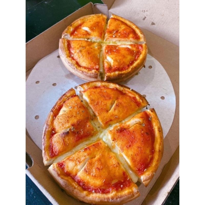 pizza chicago, pizza nhồi size 16, 400-420gr❤HÀ NỘI SHIP HOẢ TỐC❤Pizza nhân nhồi nên cực nhiều nhân, đẫm phomai