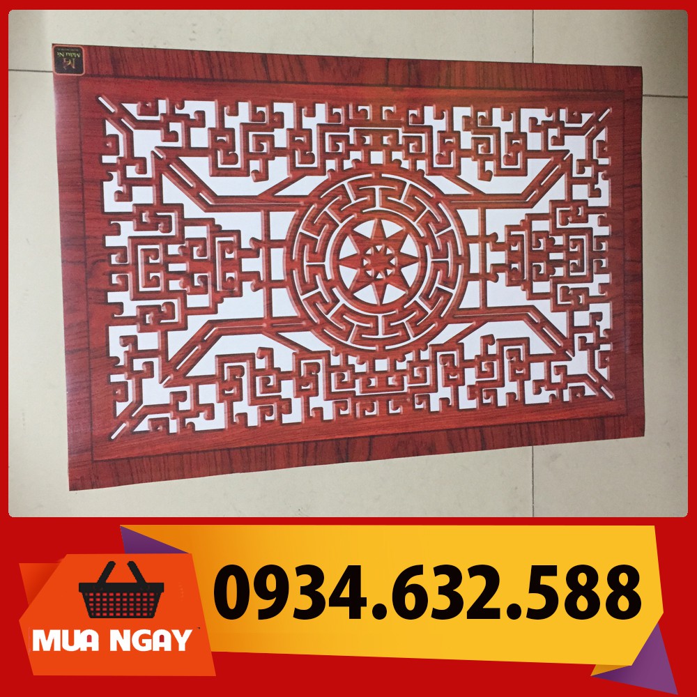 TẤM CHỐNG ÁM KHÓI dán phòng thờ, dán lên trần nhà, không phải khoan, Kích thước 41 x61cm [ Trang trí ông địa ] Cần có