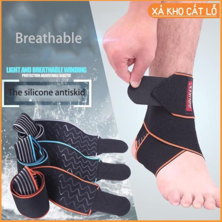 Băng cuốn cổ chân chính hãng Aolikes - Bảo vệ cổ chân cực tốt