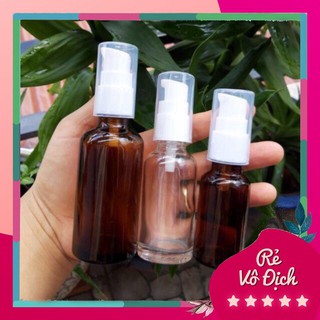 Chai xịt giọt bằng thuỷ tinh