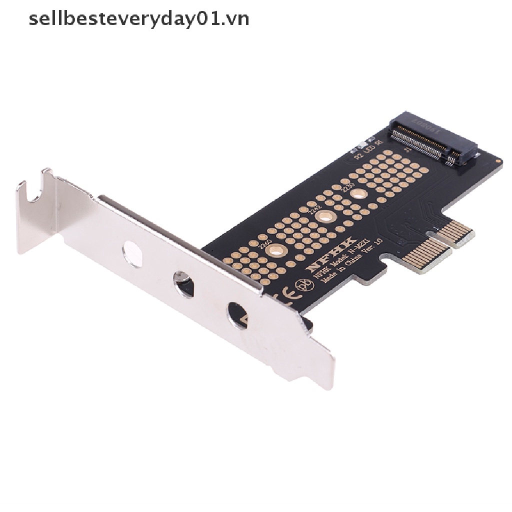 / / Nvme Pci-E M.2 NGFF SSD Sang PCIe x1 card PCIe x1 to M.2 Kèm Giá Đỡ