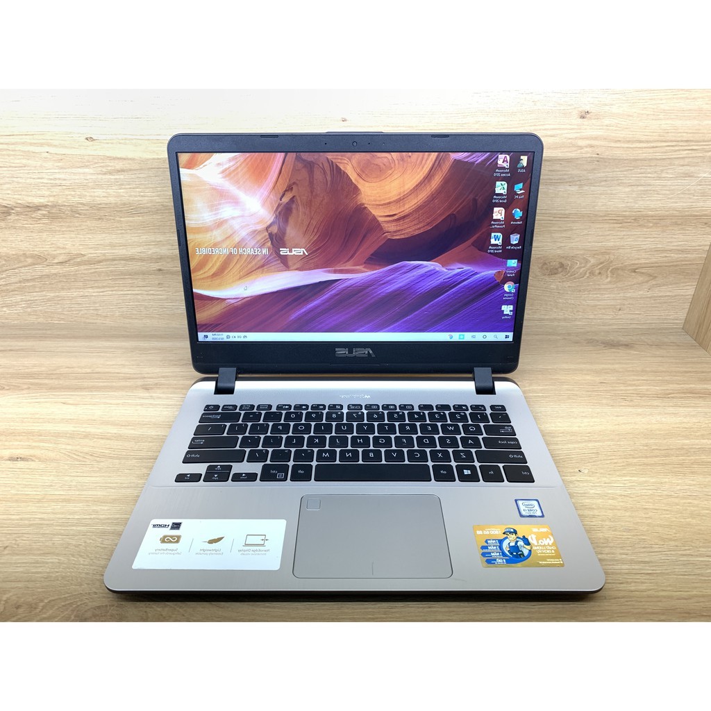 Asus Vivobook X407UA-BV537T - Core i3-7020U / 4GB /SSD 128G + 1TB / 14"HD | BigBuy360 - bigbuy360.vn