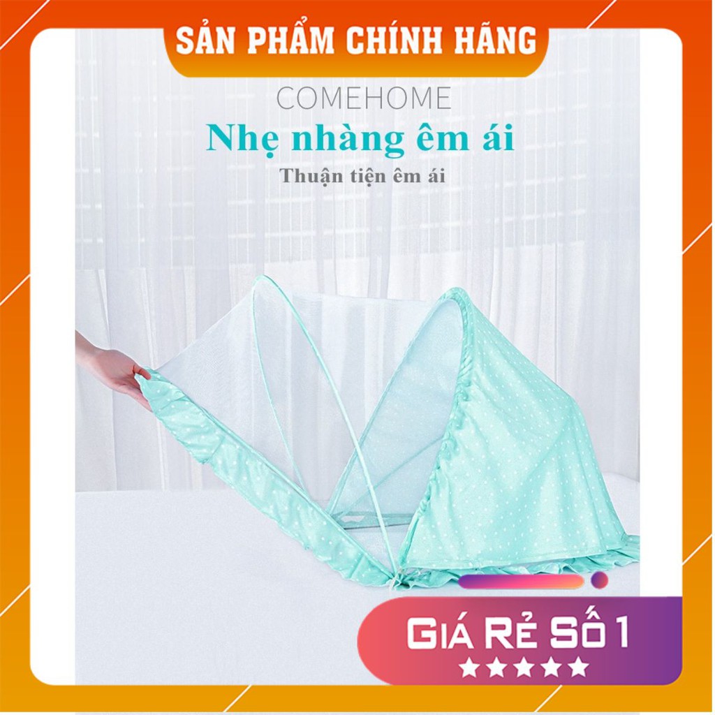 Màn chụp cho bé gấp chống muỗi cao cấp,Mùng chụp cho bé gấp chống muỗi cản sáng bảo vệ giấc ngủ của bé