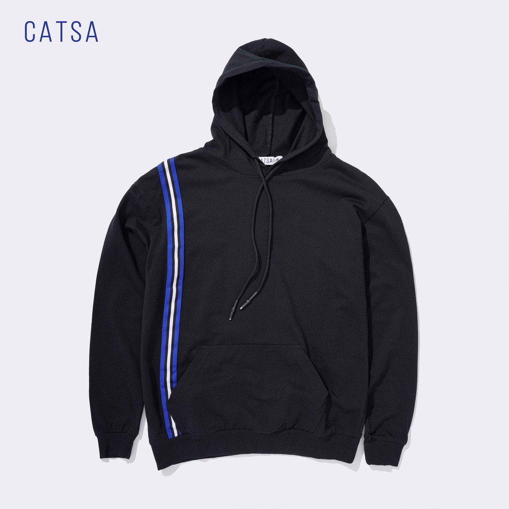 [Mã FAMALLT5 giảm 15% đơn 150K] CATSA Áo hoodies tay dài phối màu