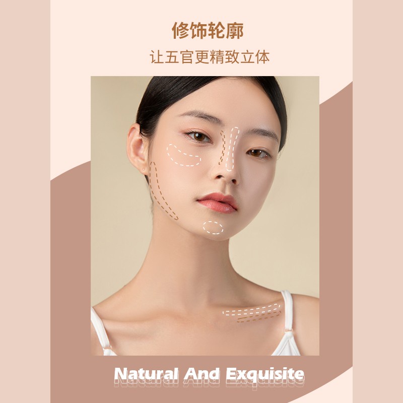 [Hàng Mới Về] Tạo Khối Dạng Kem GOGO TALES Small Cream Stick GT256 - GOGO TALES Phấn Tạo Khối Gogotales Phấn Highlight Dạng Liquid