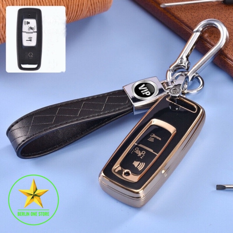 - Ốp đính đá bọc chìa khóa smartkey xe máy Honda SH 125i - SH 150i 2022 - SH Mode 2022