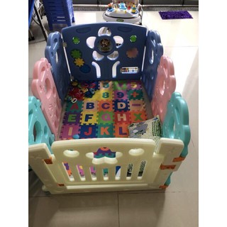 Thanh cũi quây nhựa Happykids loại đặc biệt mỗi thanh có 2 miếng hút chân không