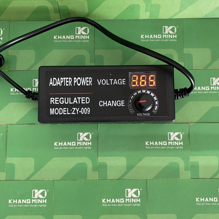 Nguồn chỉnh áp DC 3V - 24V 3A, có màn hình LED