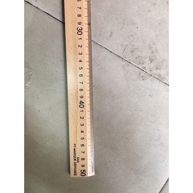 thước thẳng AA 50cm rộng 30mm