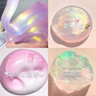Slime mây cao cấp hũ sợi mây nhỏ co giãn Cloud Slime Unicorn, Mint Cloud Slime