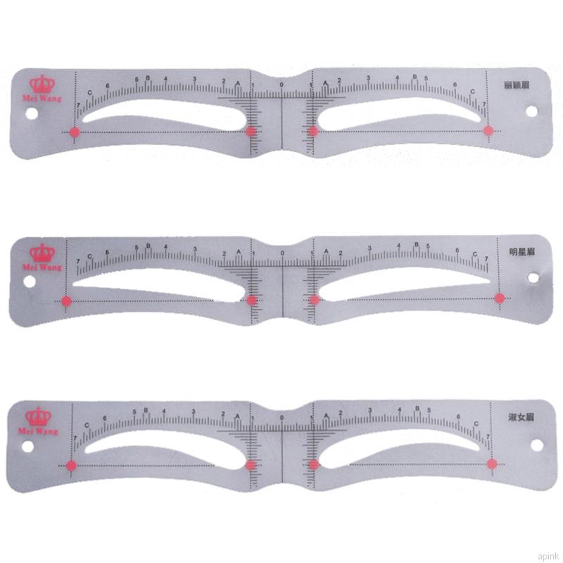 [Hàng mới về] Set 12 khuôn kẻ lông mày giúp làm đẹp nhanh chóng | BigBuy360 - bigbuy360.vn