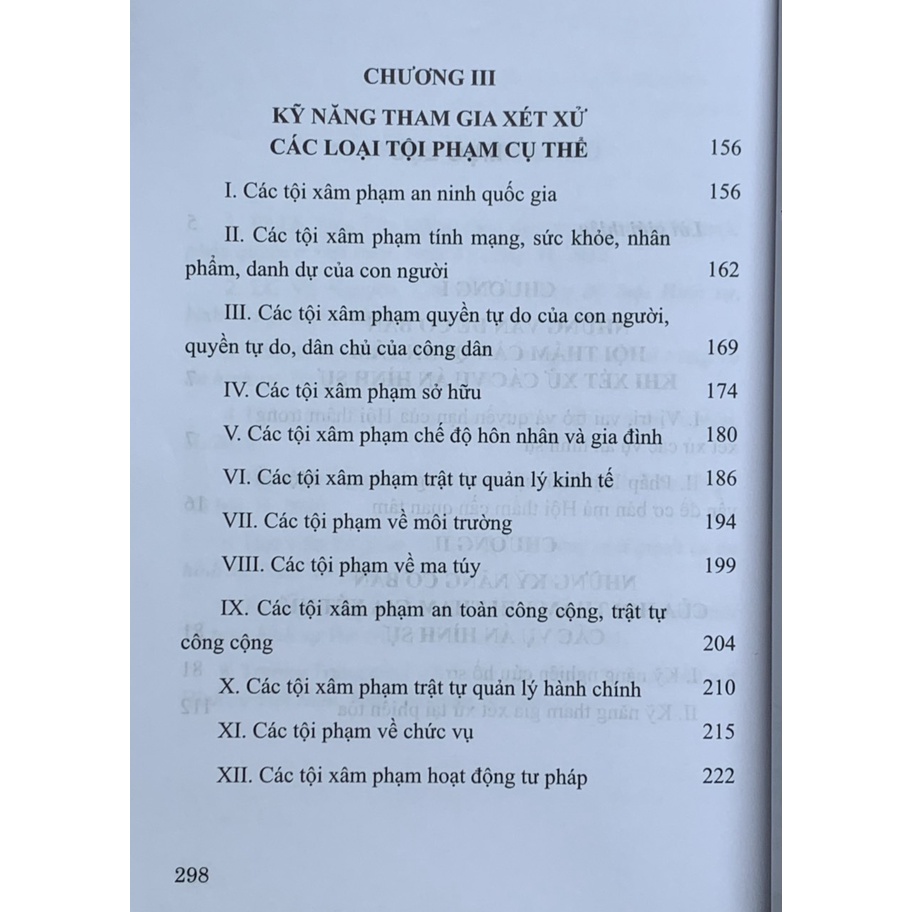 Sách luật - Kỹ năng nghiệp vụ hội thẩm dung trong xét xử các vụ án hình sự (Tái bản lần thứ nhất)