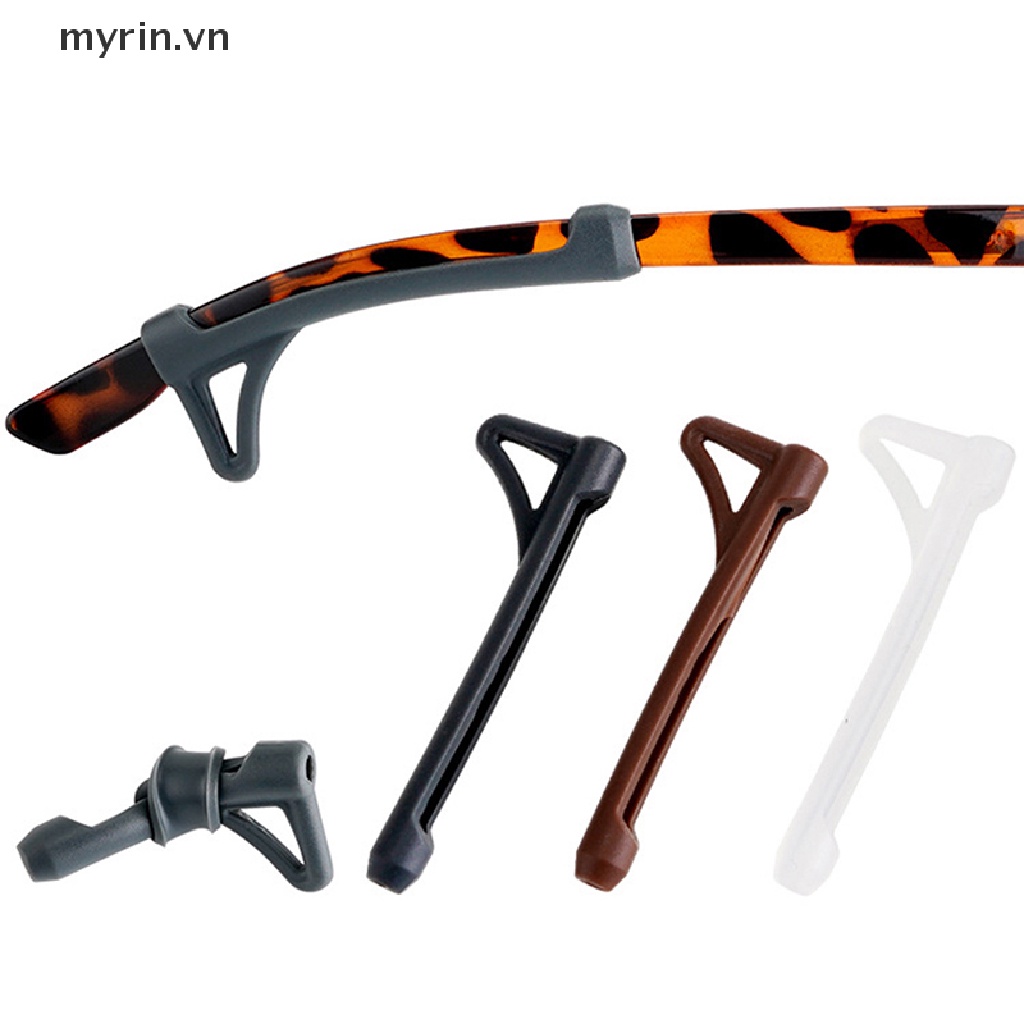 Set 5 Cặp Móc Tai Bằng Silicon Chống Trượt Cho Mắt Kính