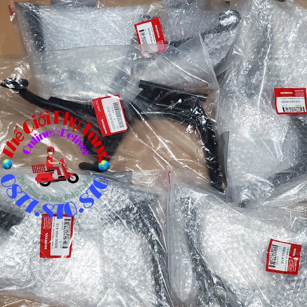Chống đứng, chống giữa Vario, Click, AB 2013, AB 2016 Zin Honda Nhập khẩu - 50500-K59-A10