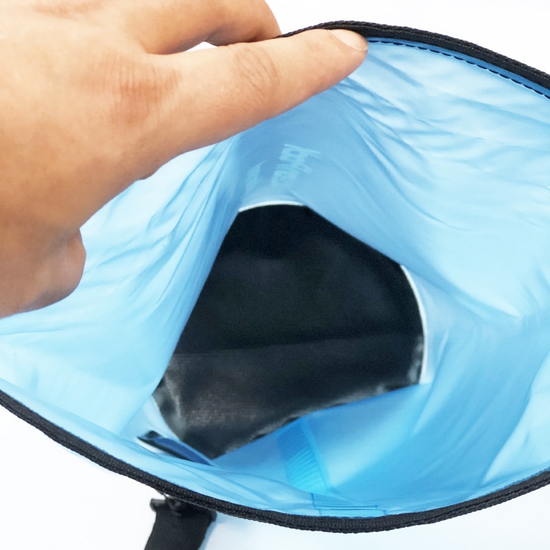 Túi Đựng Đồ Bơi Thể Thao Bằng Pvc Nhám Trong Suốt Chống Nước Có Thể Gấp Gọn