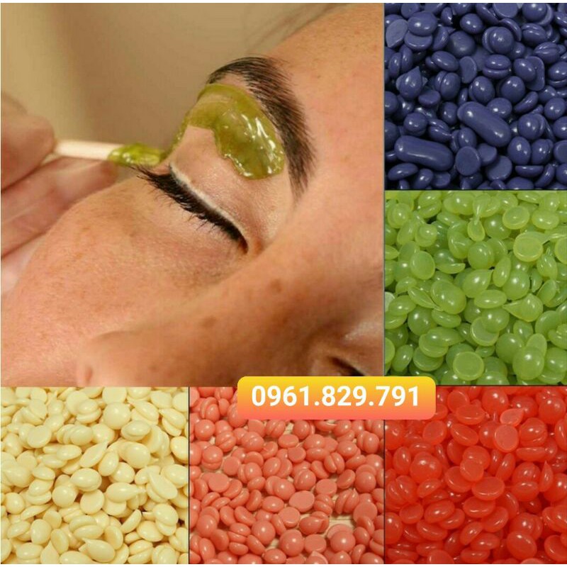 SÁP WAX LÔNG HẠT ĐẬU &quot;Hard Wax Beans&quot; TÚI 300GR