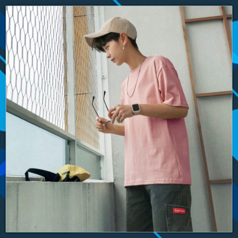 Áo Thun Tay Lỡ Basic Nhiều Màu Siêu Hot🍁 Unisex nam nữ đều mặc được | BigBuy360 - bigbuy360.vn