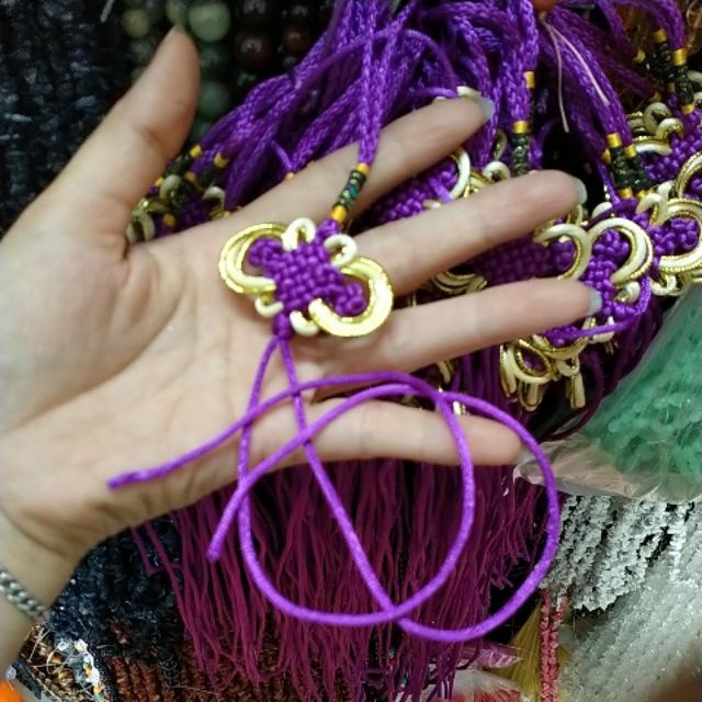 (P131A-4) Dây Thắt Nút treo phụ kiện , dây treo tua rua, dây kết đồng tâm | BigBuy360 - bigbuy360.vn