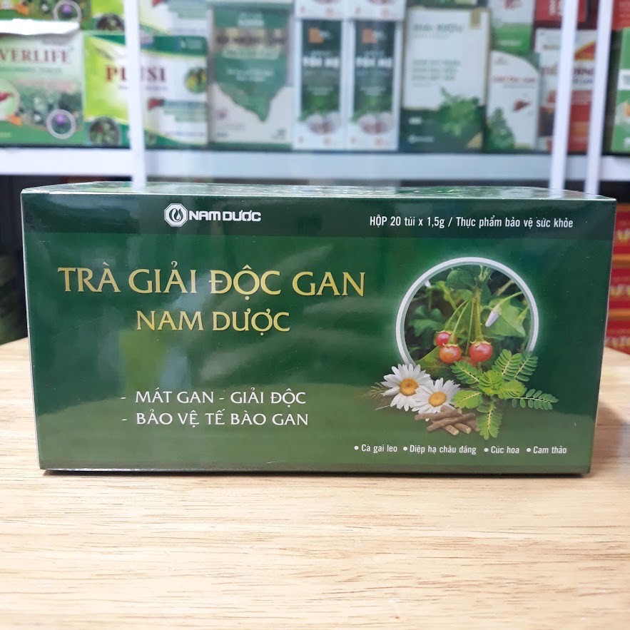 Trà giải độc gan Nam Dược - Thanh nhiệt, giải độc