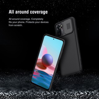 Ốp lưng Redmi Note 10 (4G) - Redmi Note 10S Nillkin bảo vệ camera