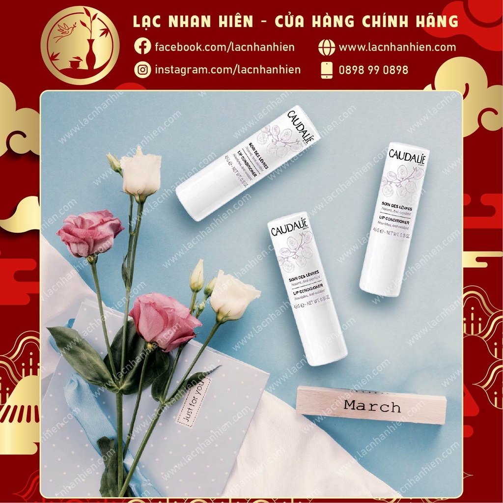 SON DƯỠNG CAUDALIE DẠNG THỎI DƯỠNG ẨM CHO MÔI KHÔ VÀ NHẠY CẢM ❤ CAUDALIE LIP CONDITIONER