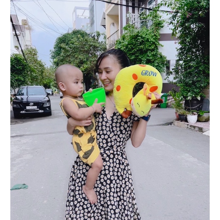 Gối kê cổ ngộ nghĩnh mềm mịn 27cm