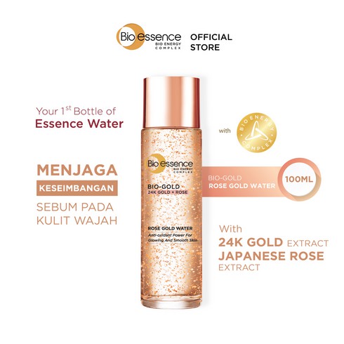 (hàng Mới Về) Tinh Chất Bio-gold Rose Gold Water 30ml & 100ml