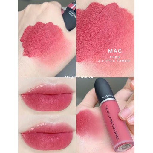 Son Mac Powder Kiss Liquid Lipcolour, BST Son Mac Kem Lì Chính Hãng