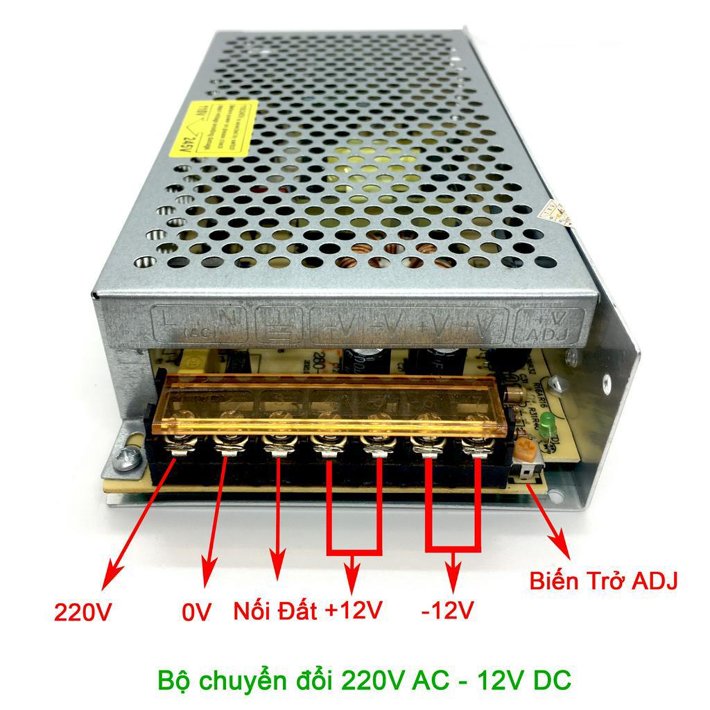 Nguồn tổ ong, Nguồn 12V - 40A/30A/20A/15A/10A/5A nguồn dùng cho các thiết bị Camera, Led, Motor Mini...