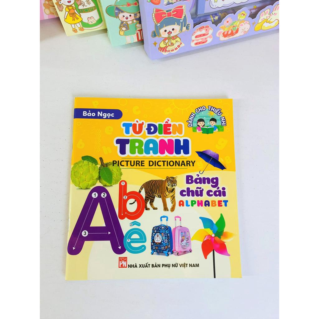 Sách - Combo 8 cuốn Từ Điển Tranh Dành Cho Thiếu Nhi (song ngữ Anh Việt) - ndbooks