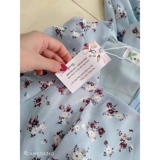 Đầm hoa xoè sz M 300