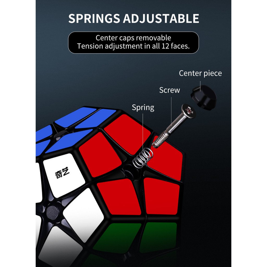 Rubik QiYi Kilominx 2x2 Megaminx Rubik Biến Thể 12 Mặt