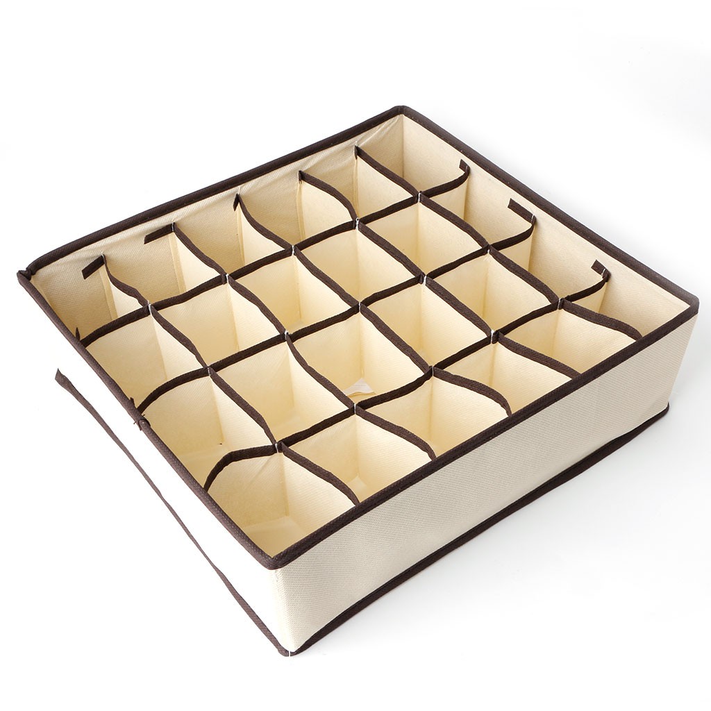 Set 4 hộp đựng nội y/tất chân và trang sức tiện lợi cho tủ ngăn kéo