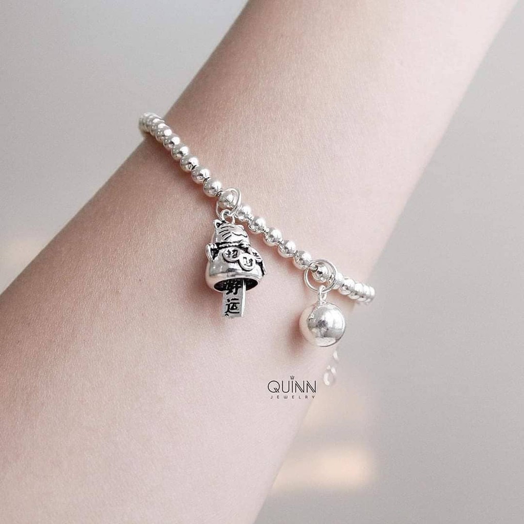 Lắc tay bi mèo thần tài