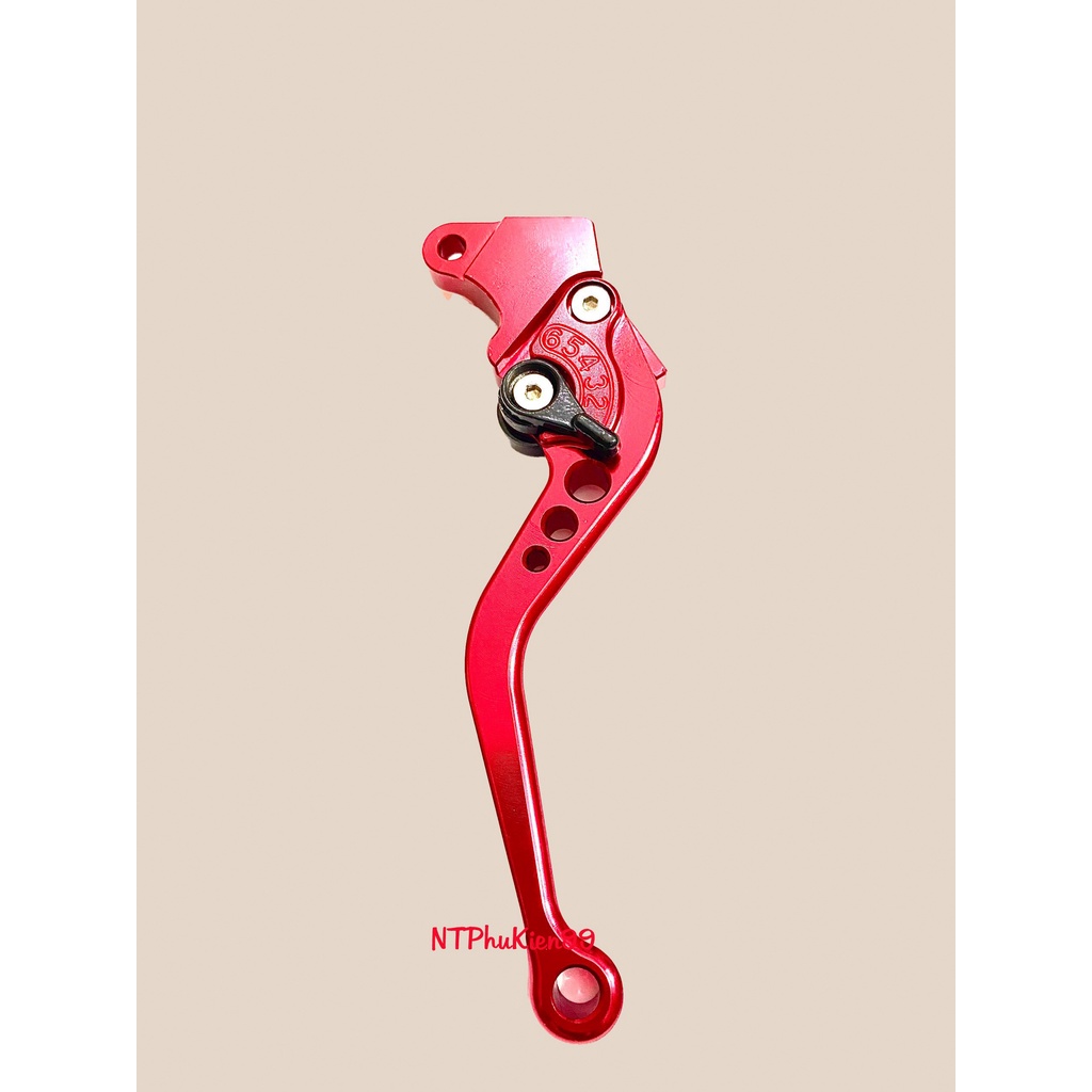 Tay phanh cơ 6 số Nhôm gắn Dream,Wave 50cc- 100