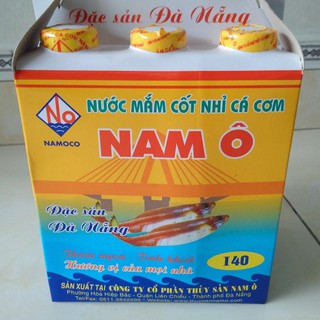 Nước mắm cốt nhỉ cá cơm Nam Ô