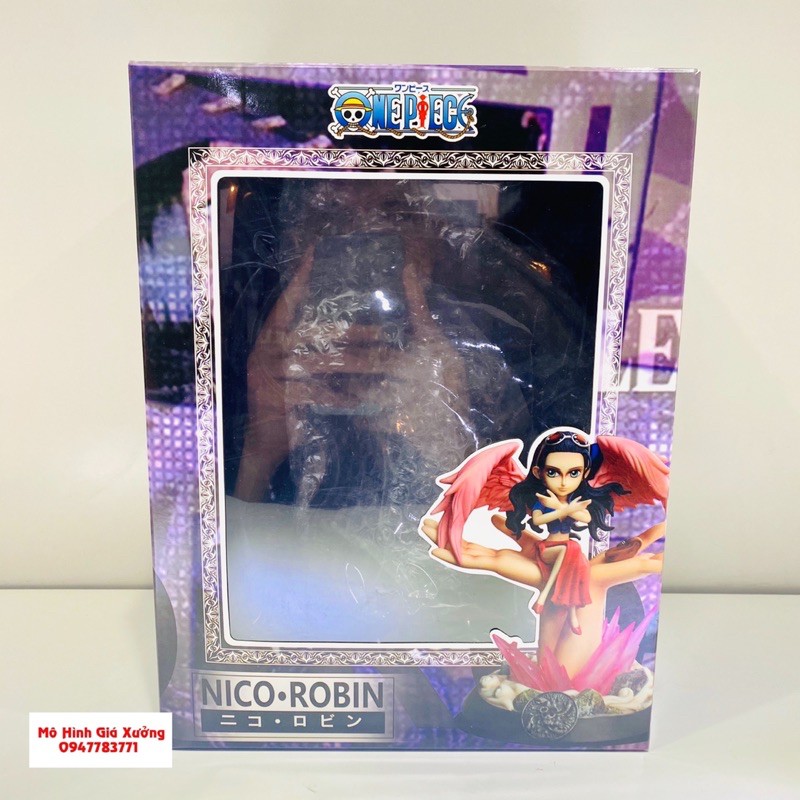 Mô Hình Nico Robin Bách Hoa Trạng thái chiến đấu Cao 18cm ( Đứa con của Quỷ )  - Figure Tượng One Piece