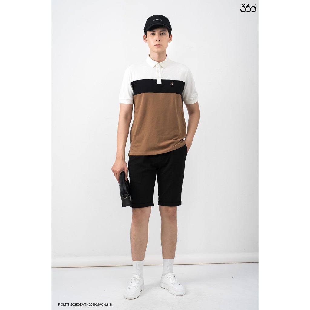 Áo polo nam local brand 360 BOUTIQUE chất liệu cao cấp - POMTK203 | BigBuy360 - bigbuy360.vn