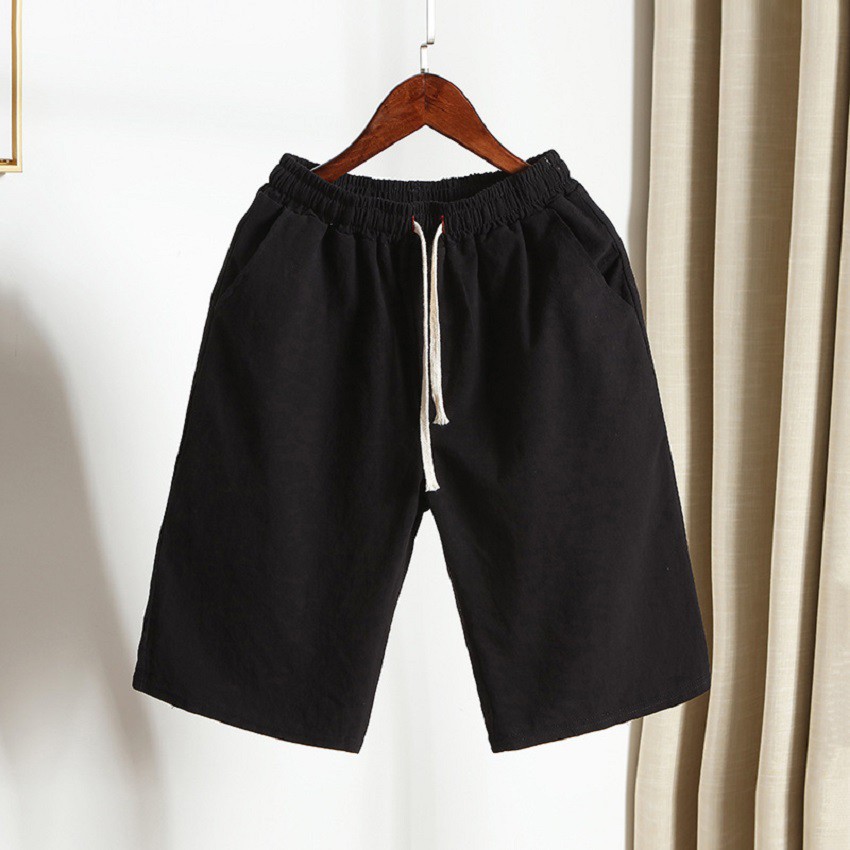 Quần short nam đũi, quần cộc nam đũi màu trắng cao cấp lưng chun giá rẻ  mát mẻ lưng thun dáng thể thao hàn quốc H2 | BigBuy360 - bigbuy360.vn