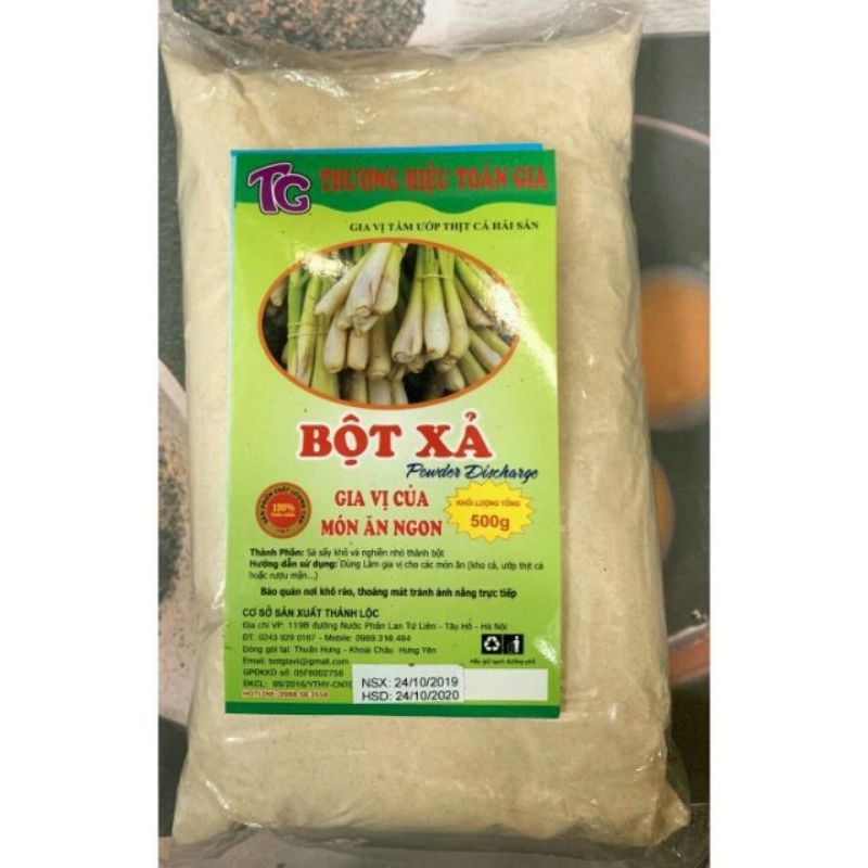 bột sả gói 500g