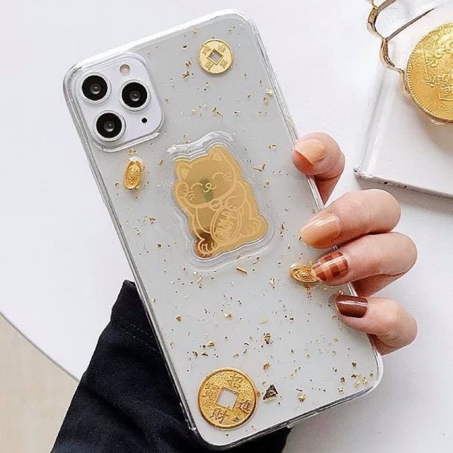 Ốp đt mèo thần tài