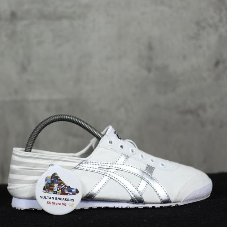 Giày Thể Thao Asics Onitsuka Tiger Slip On Paraty White