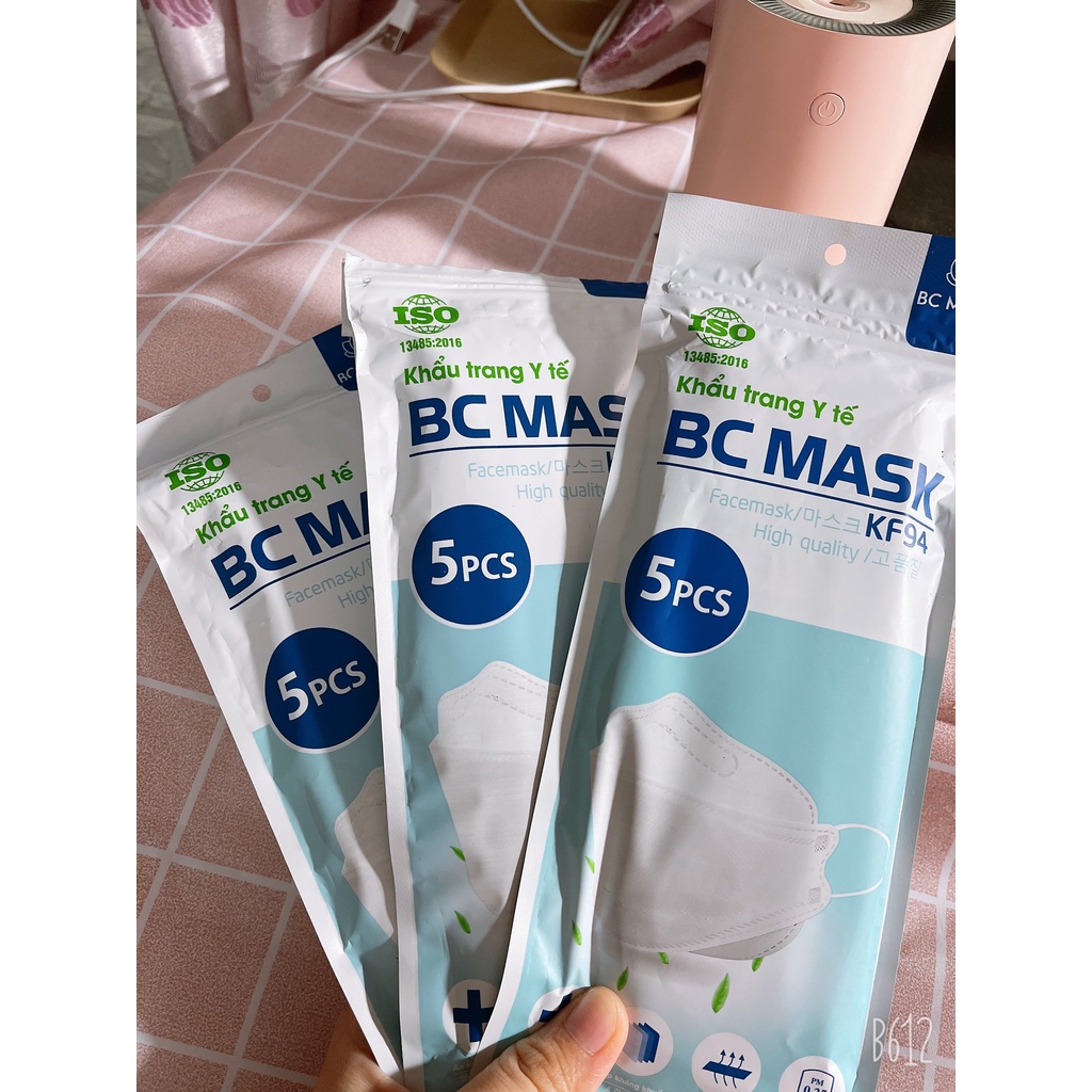 KHẨU TRANG Y TẾ , KHẨU TRANG KHÁNG KHUẨN MASK 4D  ( TÚI 5 CHIẾC ) | BigBuy360 - bigbuy360.vn