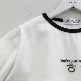 Áo Croptop you're just my type