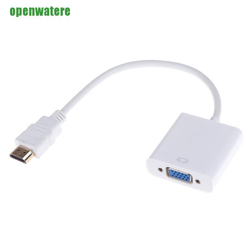 1 Cái Chuyển Đổi Hdmi Sang Vga Hd 1080p - Màu Trắng | BigBuy360 - bigbuy360.vn