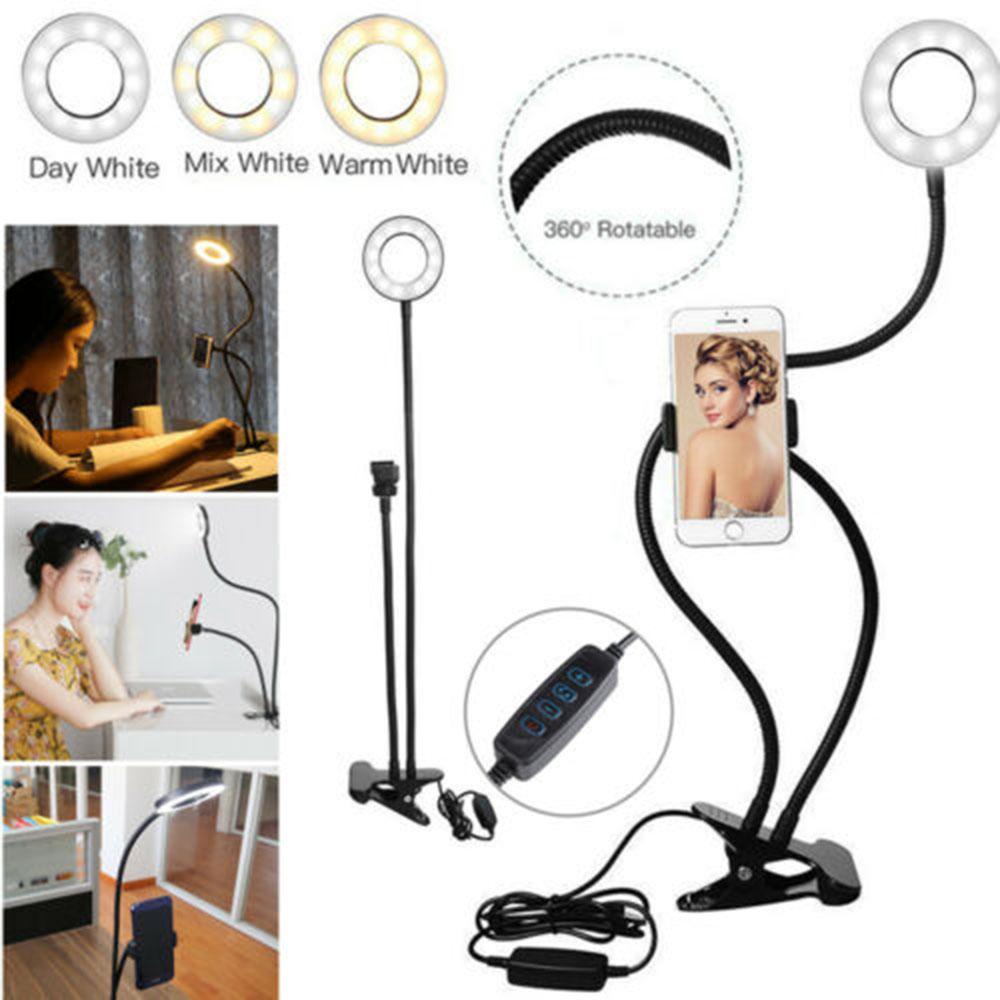 Giá Đỡ Đèn Led 24 Bóng NORMAN Hỗ Trợ Chụp Ảnh Tự Sướng