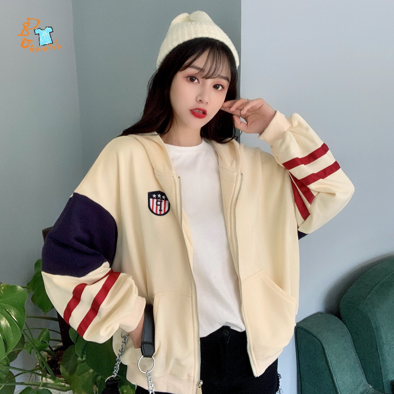 Áo khoác dáng rộng Hàn Quốc thời trang mùa thu dành cho nữ | BigBuy360 - bigbuy360.vn