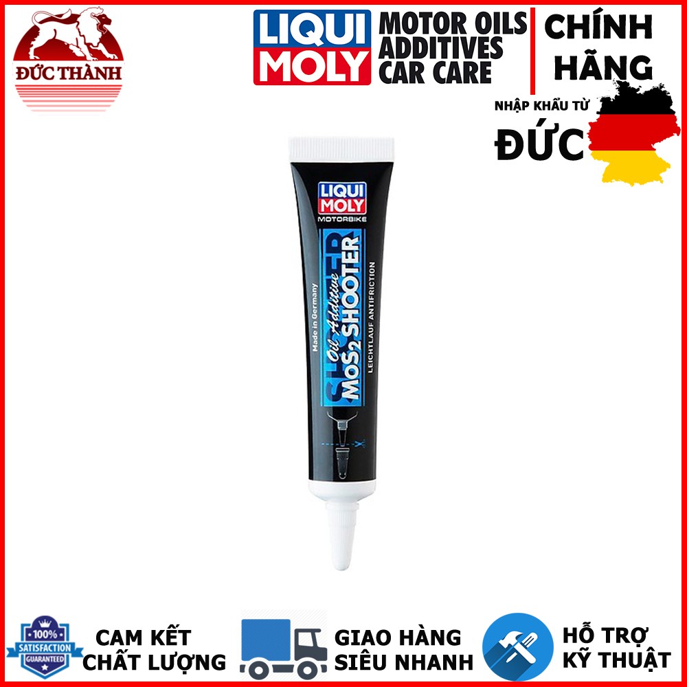 Phụ gia nhớt tăng hiệu suất động cơ Liqui Moly Oil Additive MoS2 Shooter 20575 20ml